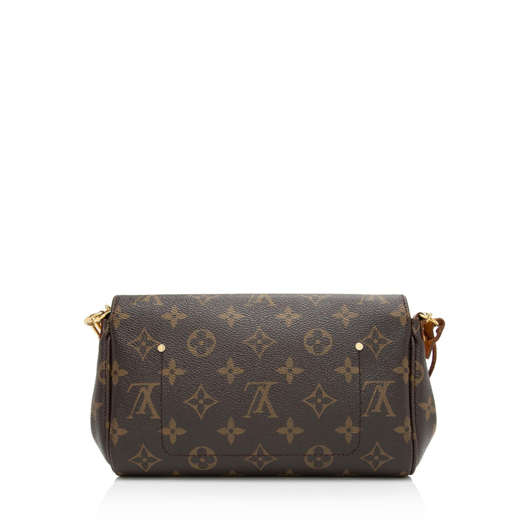 Louis Vuitton Monogram Canvas Favorite PM Shoulder Bag (SHF-w3R6pd)