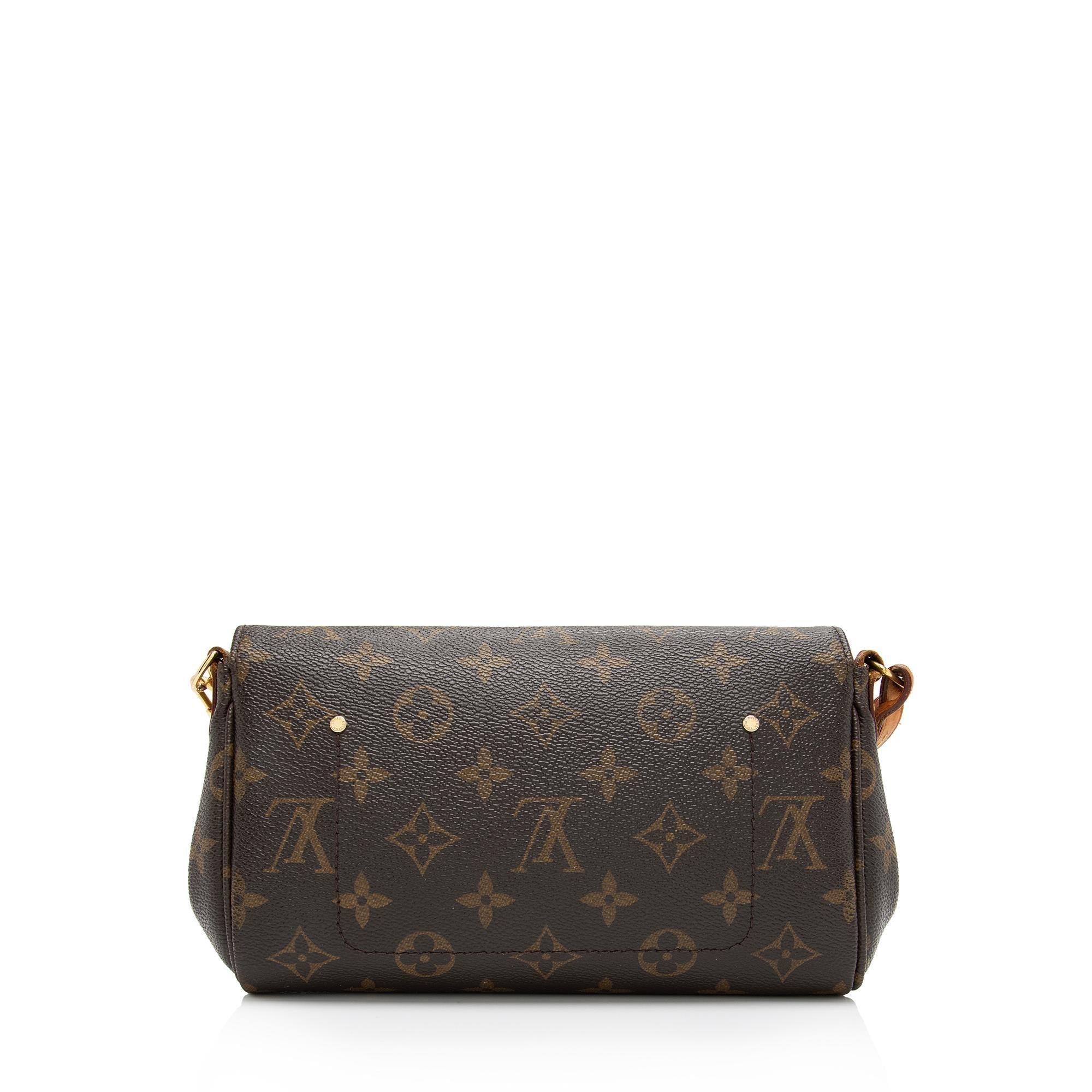 Louis Vuitton Monogram Canvas Favorite PM Shoulder Bag (SHF-p19Rzf)