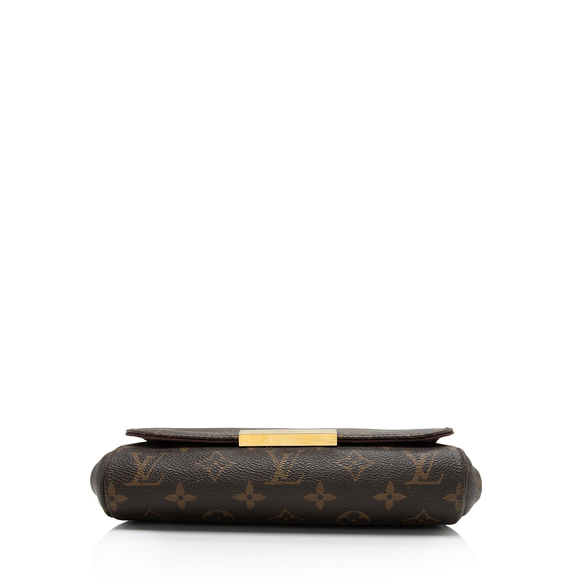 Louis Vuitton Monogram Canvas Favorite PM Shoulder Bag (SHF-p19Rzf)