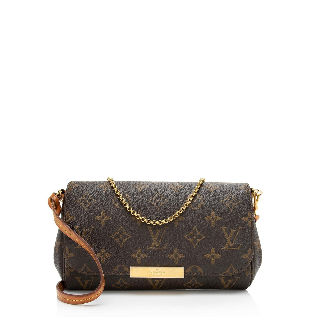 Louis Vuitton Monogram Canvas Favorite PM Shoulder Bag (SHF-p19Rzf)