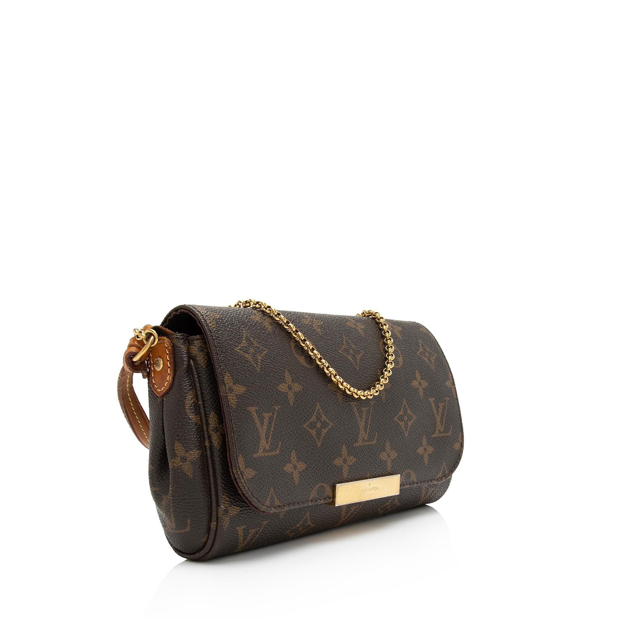Louis Vuitton Monogram Canvas Favorite PM Shoulder Bag (SHF-p19Rzf)