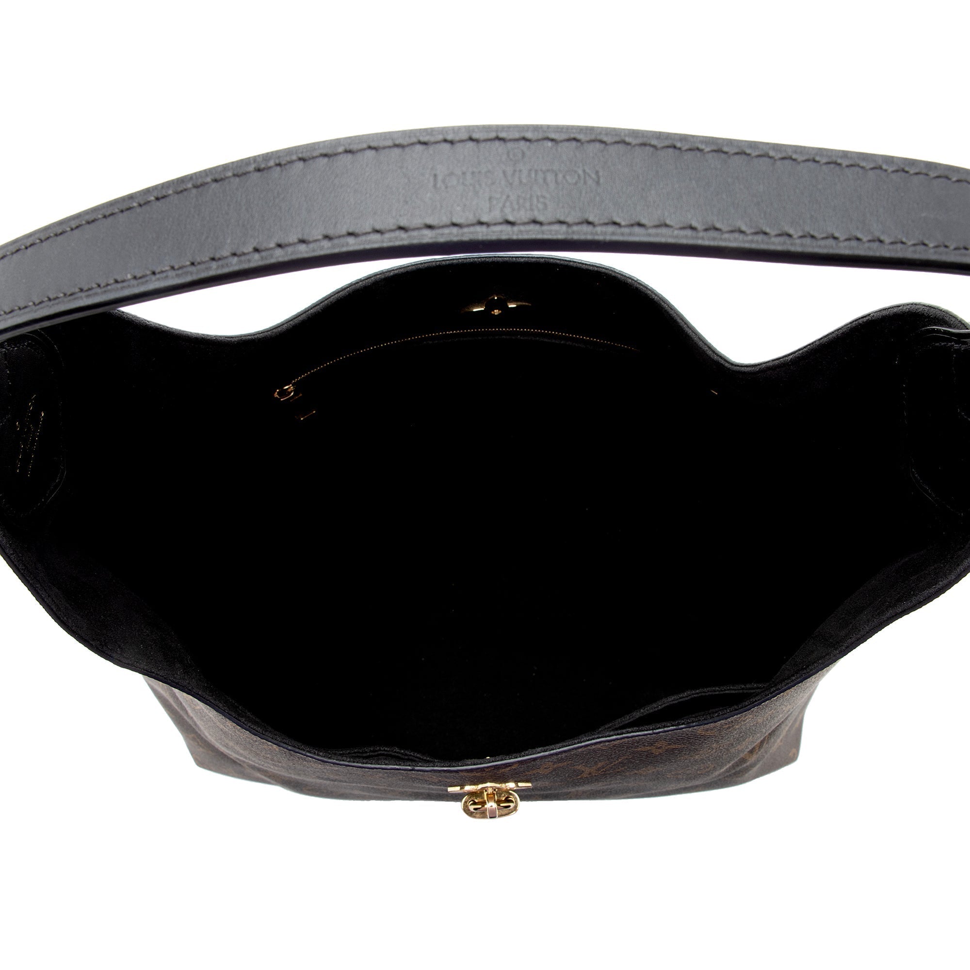Louis Vuitton Monogram Canvas Flower Hobo (SHF-22318)