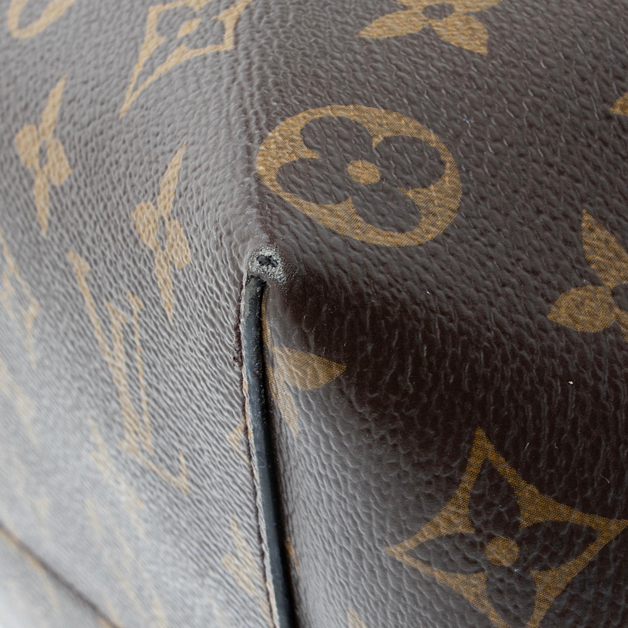 Louis Vuitton Monogram Canvas Flower Hobo (SHF-23064)