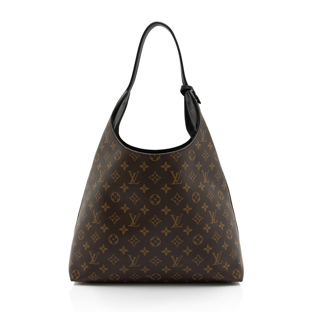Louis Vuitton Monogram Canvas Flower Hobo (SHF-3DsKdp)