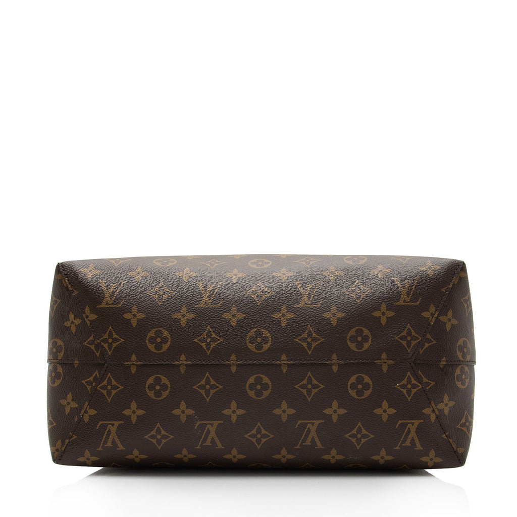 Louis Vuitton Monogram Canvas Flower Hobo (SHF-3DsKdp)