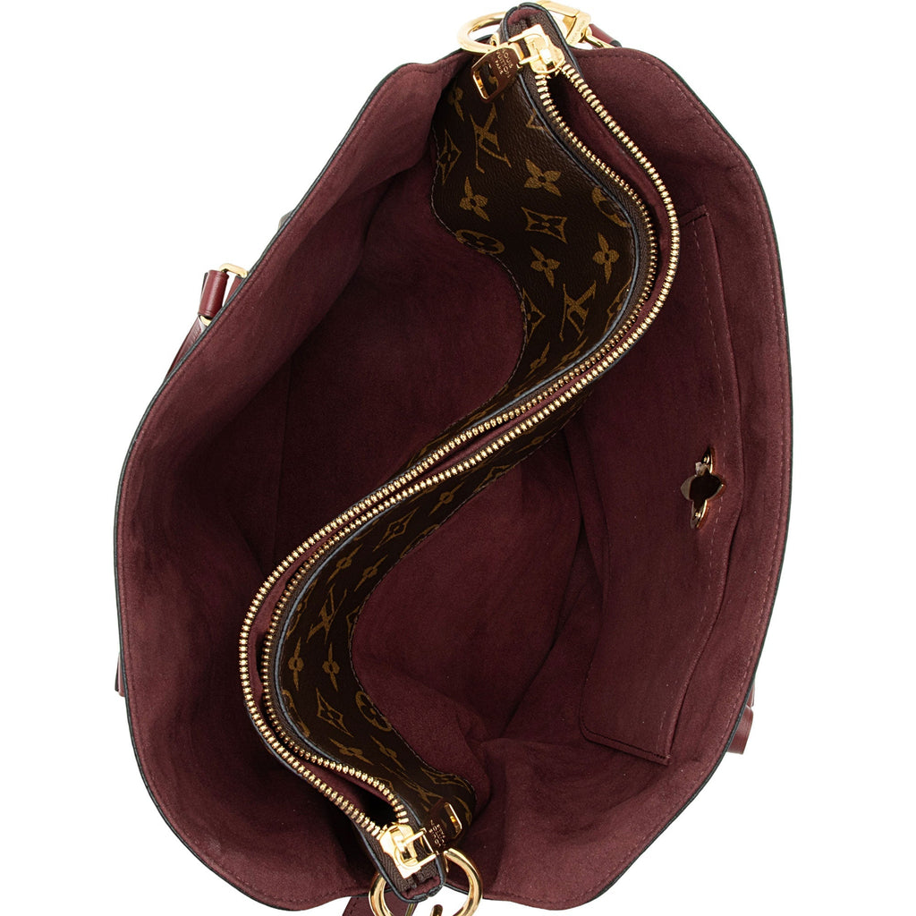 Louis Vuitton Monogram Canvas Flower MM Zip Tote (SHF-QAmXo7)