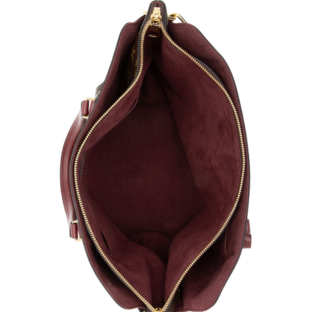 Louis Vuitton Monogram Canvas Flower MM Zip Tote (SHF-QAmXo7)
