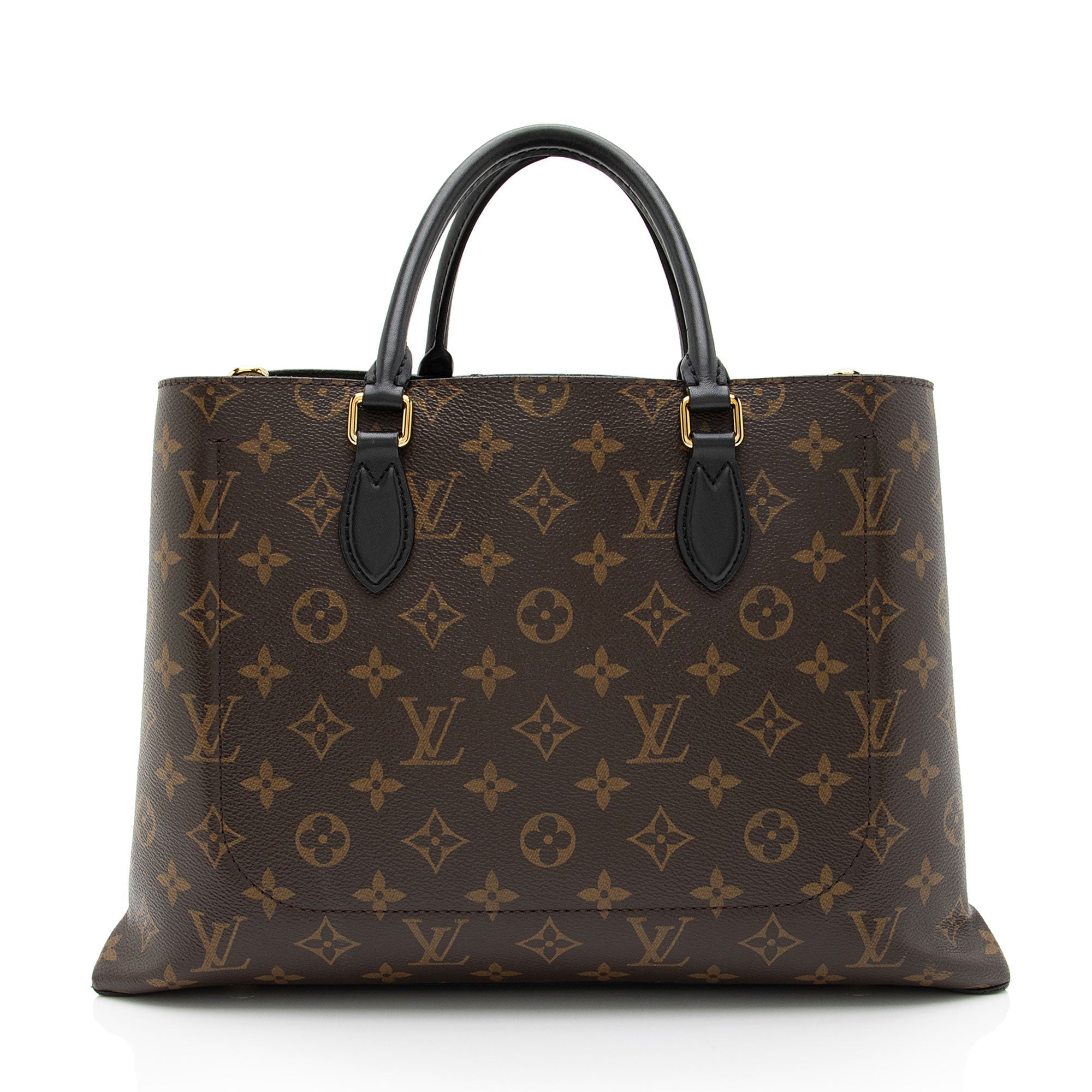 Louis Vuitton Monogram Canvas Flower Tote (SHF-peQLcU)
