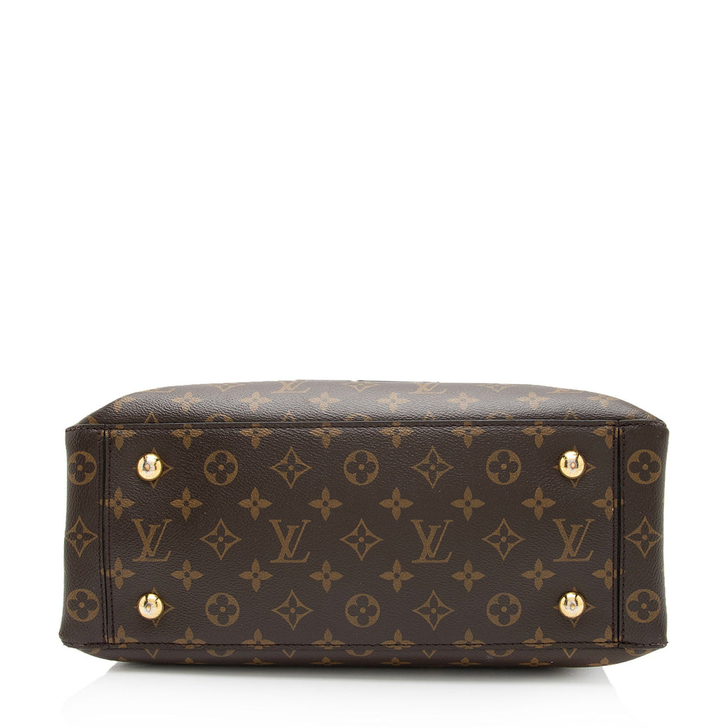 Louis Vuitton Monogram Canvas Flower Tote (SHF-peQLcU)