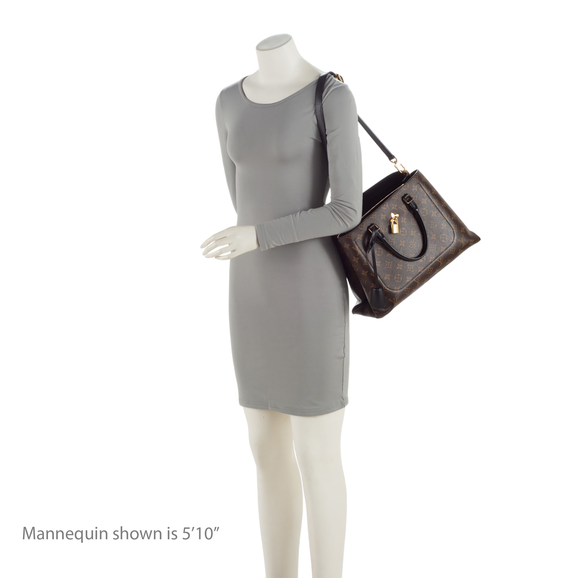 Louis Vuitton Monogram Canvas Flower Tote (SHF-peQLcU)