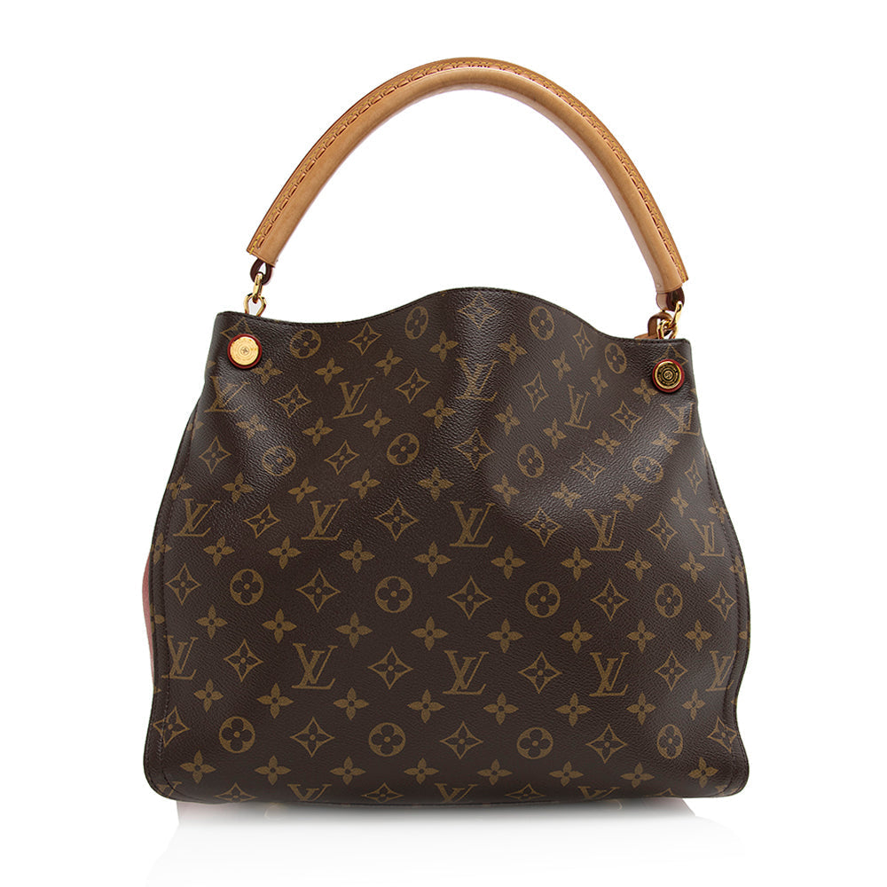 Louis Vuitton Monogram Canvas Gaia Shoulder Bag (SHF-21605)