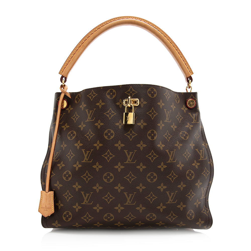 Louis Vuitton Monogram Canvas Gaia Shoulder Bag (SHF-21605)