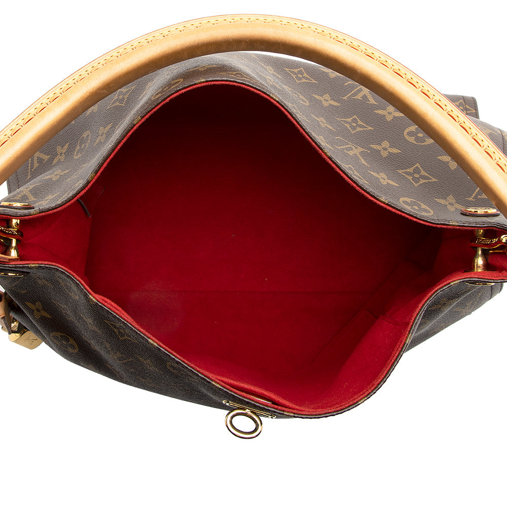 Louis Vuitton Monogram Canvas Gaia Shoulder Bag (SHF-21605)