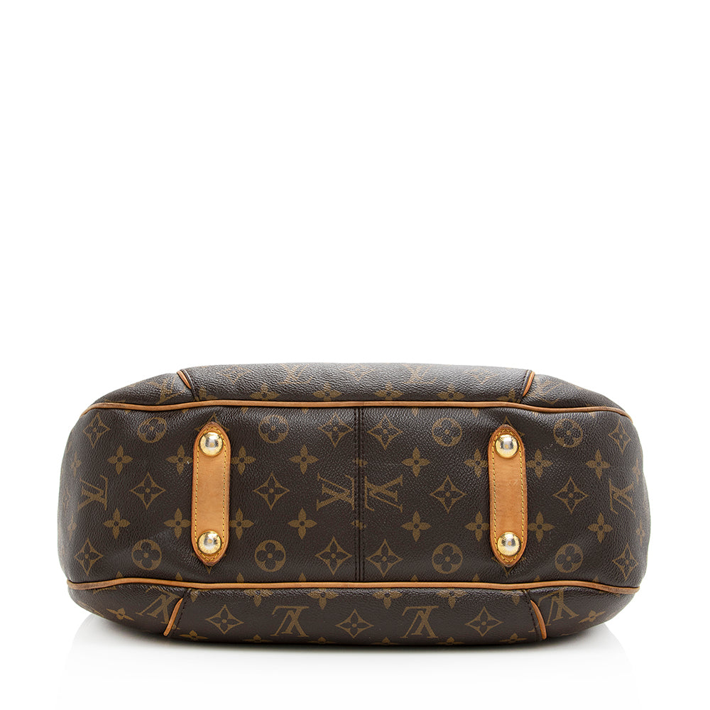 Louis Vuitton Monogram Canvas Galliera PM Shoulder Bag (SHF-20257)