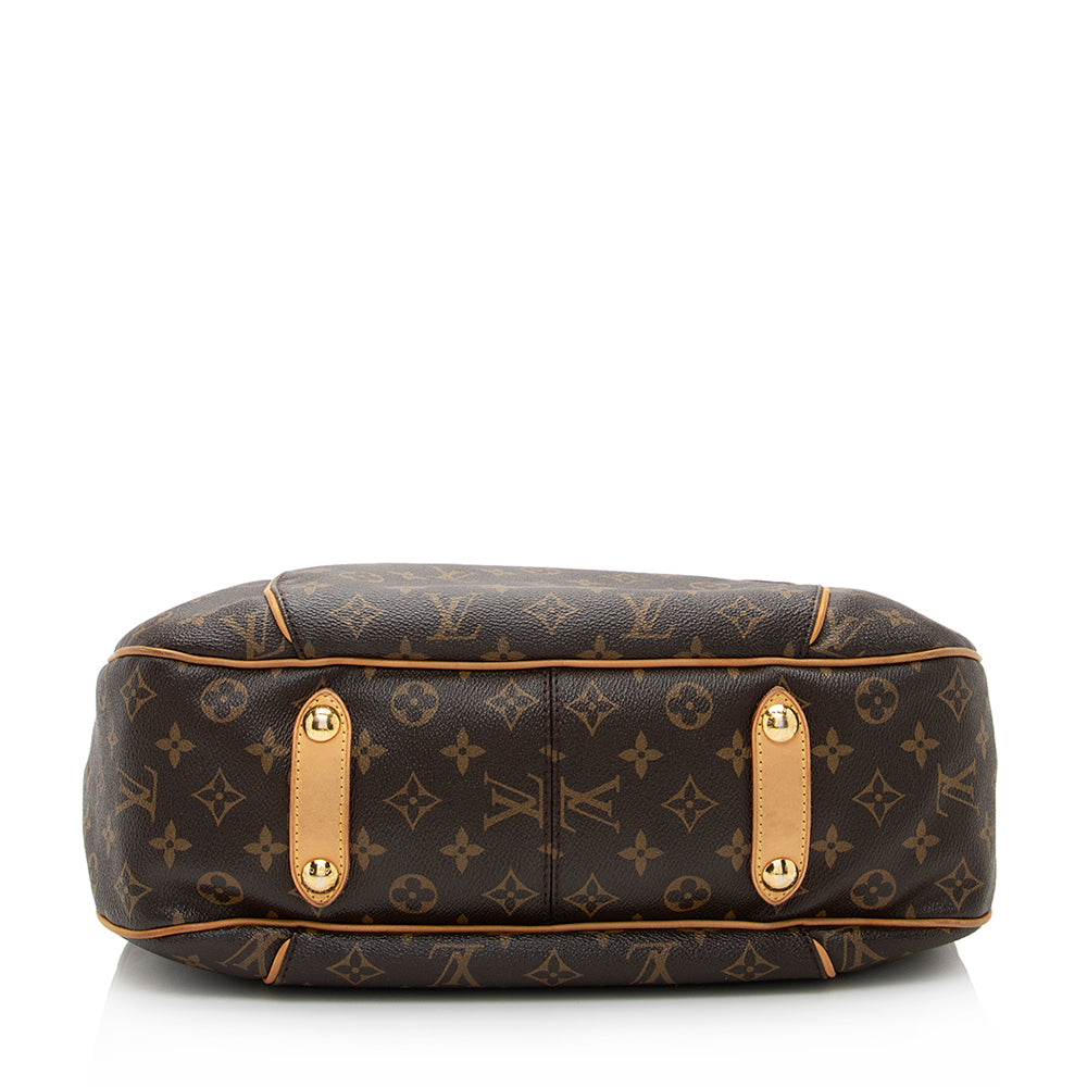 Louis Vuitton Monogram Canvas Galliera PM Shoulder Bag (SHF-21350)