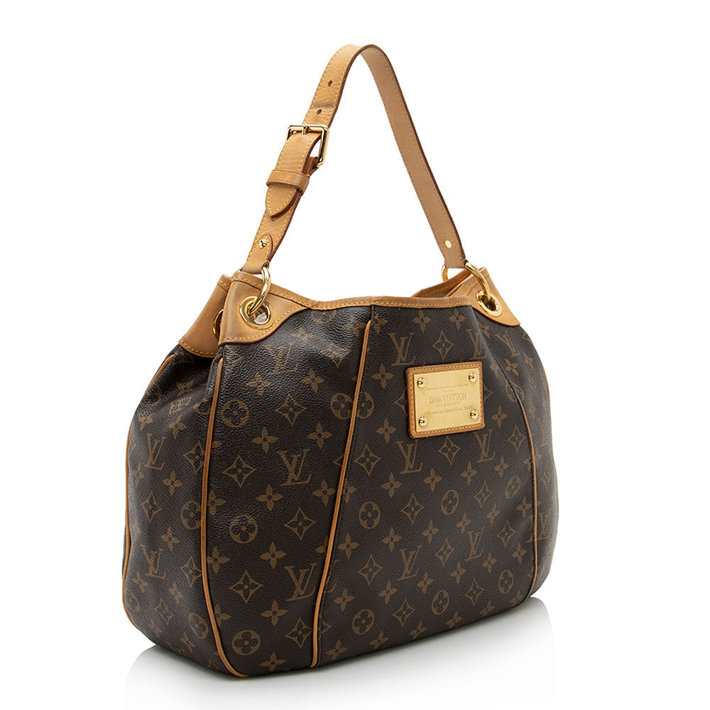 Louis Vuitton Monogram Canvas Galliera PM Shoulder Bag (SHF-21350)