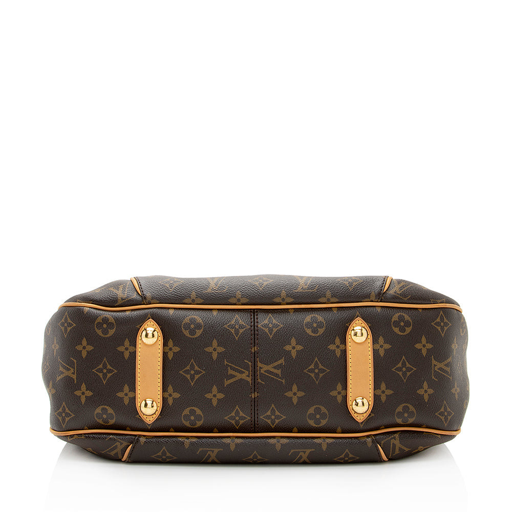 Louis Vuitton Monogram Canvas Galliera PM Shoulder Bag (SHF-21321)