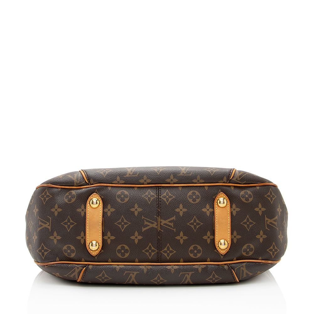 Louis Vuitton Monogram Canvas Galliera PM Shoulder Bag (SHF-21322)