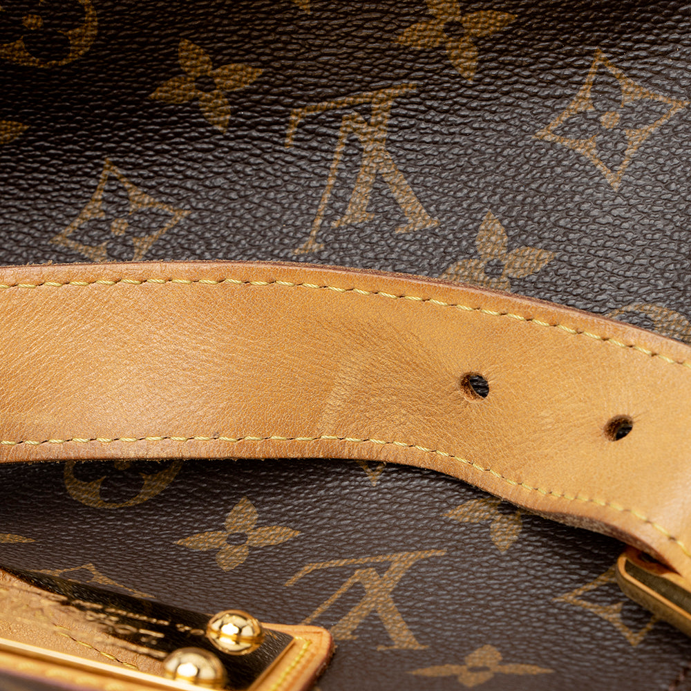Louis Vuitton Monogram Canvas Galliera PM Shoulder Bag (SHF-21322)