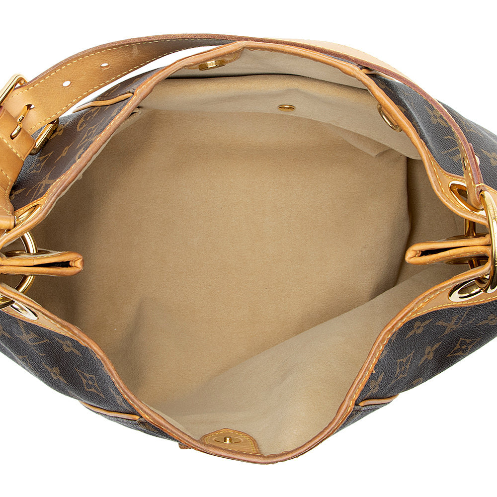 Louis Vuitton Monogram Canvas Galliera PM Shoulder Bag (SHF-21322)