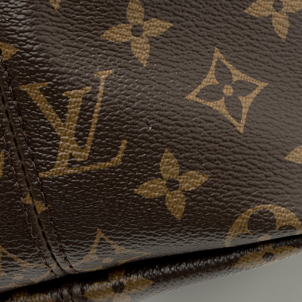Louis Vuitton Monogram Canvas Graceful MM Hobo (SHF-21715)