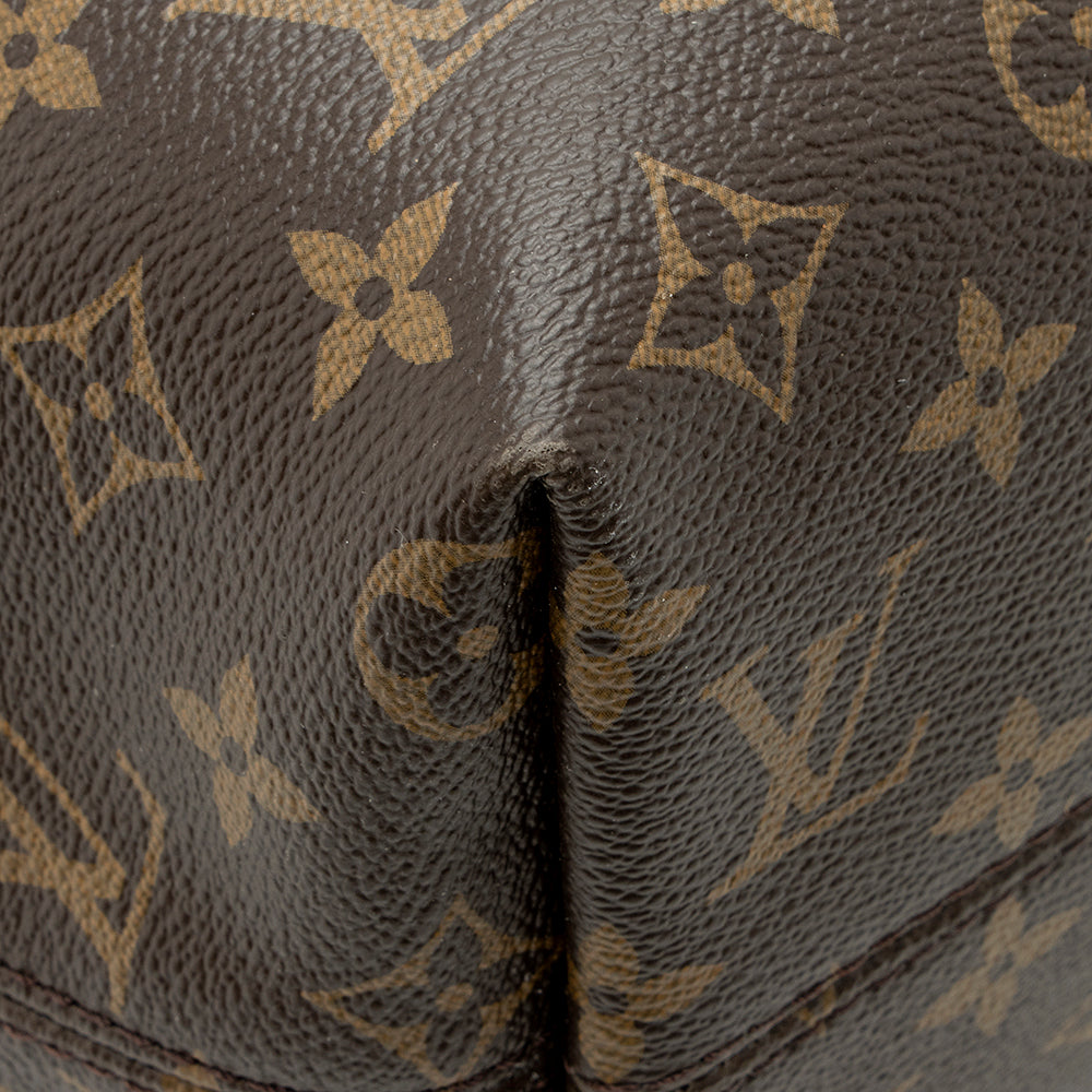 Louis Vuitton Monogram Canvas Graceful MM Hobo (SHF-21715)