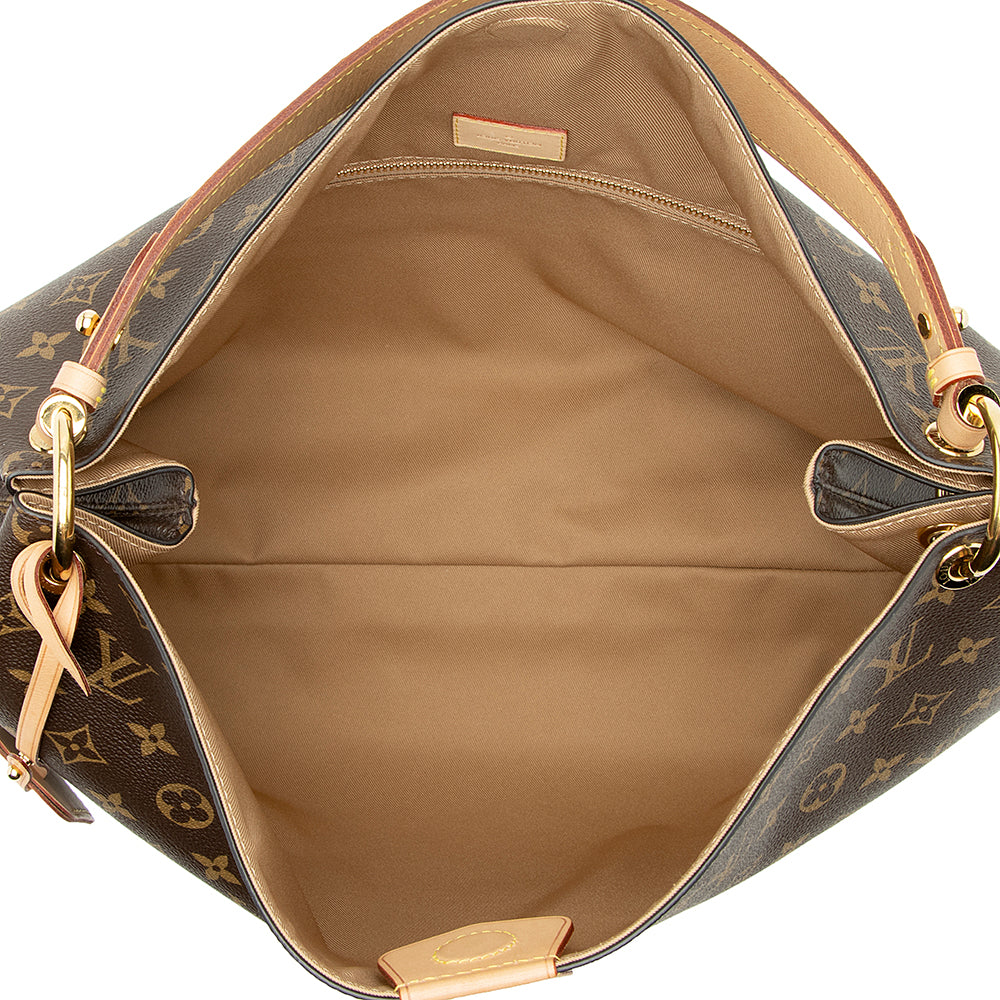 Louis Vuitton Monogram Canvas Graceful MM Hobo (SHF-21715)