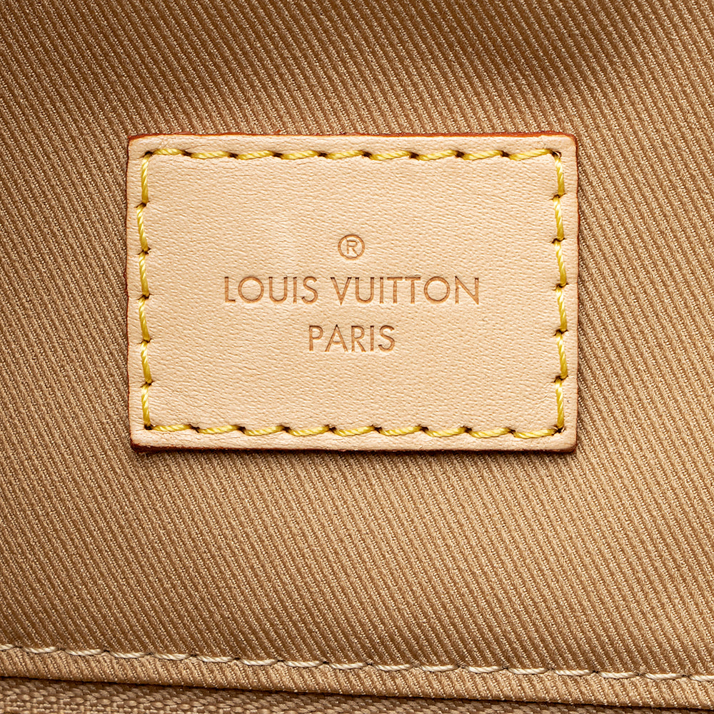 Louis Vuitton Monogram Canvas Graceful MM Hobo (SHF-21715)