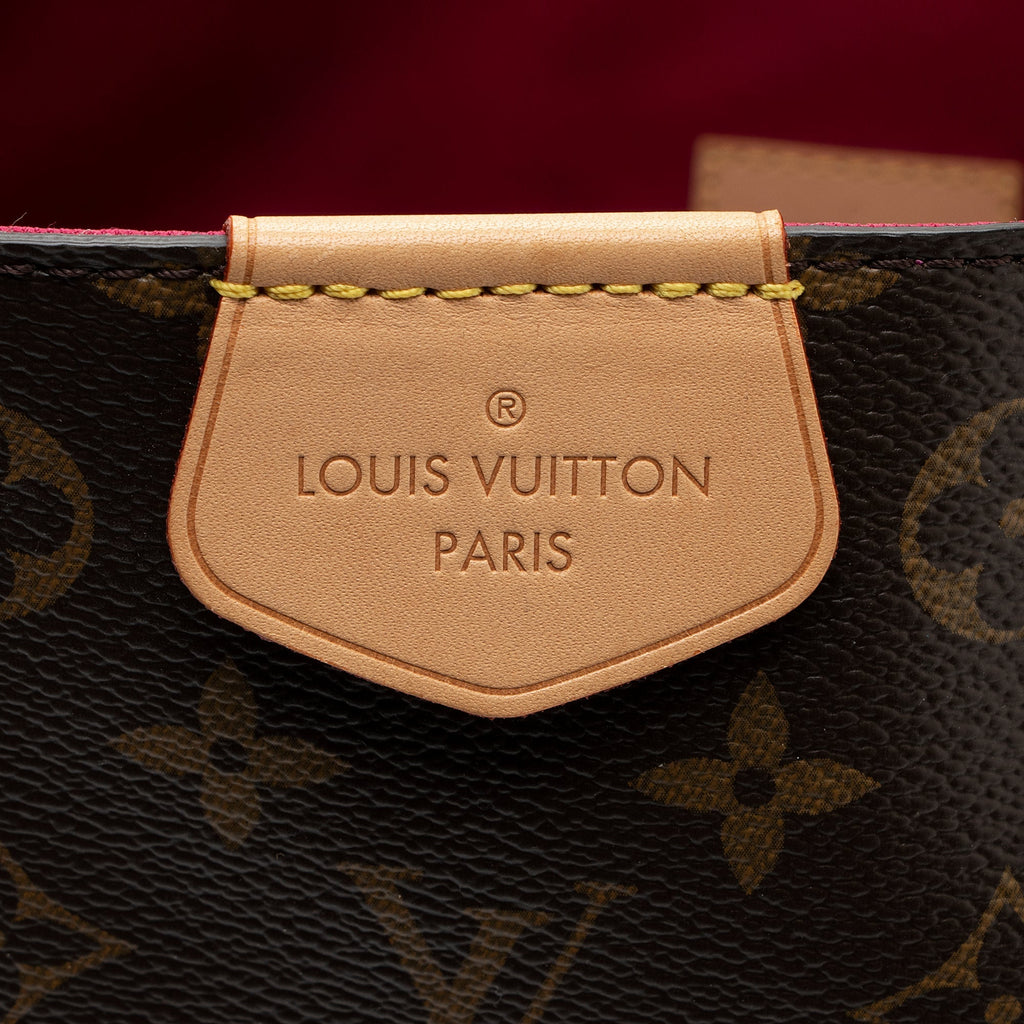 Louis Vuitton Monogram Canvas Graceful MM Hobo (SHF-fP3H5t)