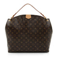 Louis Vuitton Monogram Canvas Graceful MM Hobo (SHF-fP3H5t)