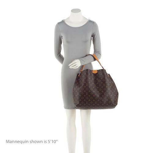 Louis Vuitton Monogram Canvas Graceful MM Hobo (SHF-fP3H5t)