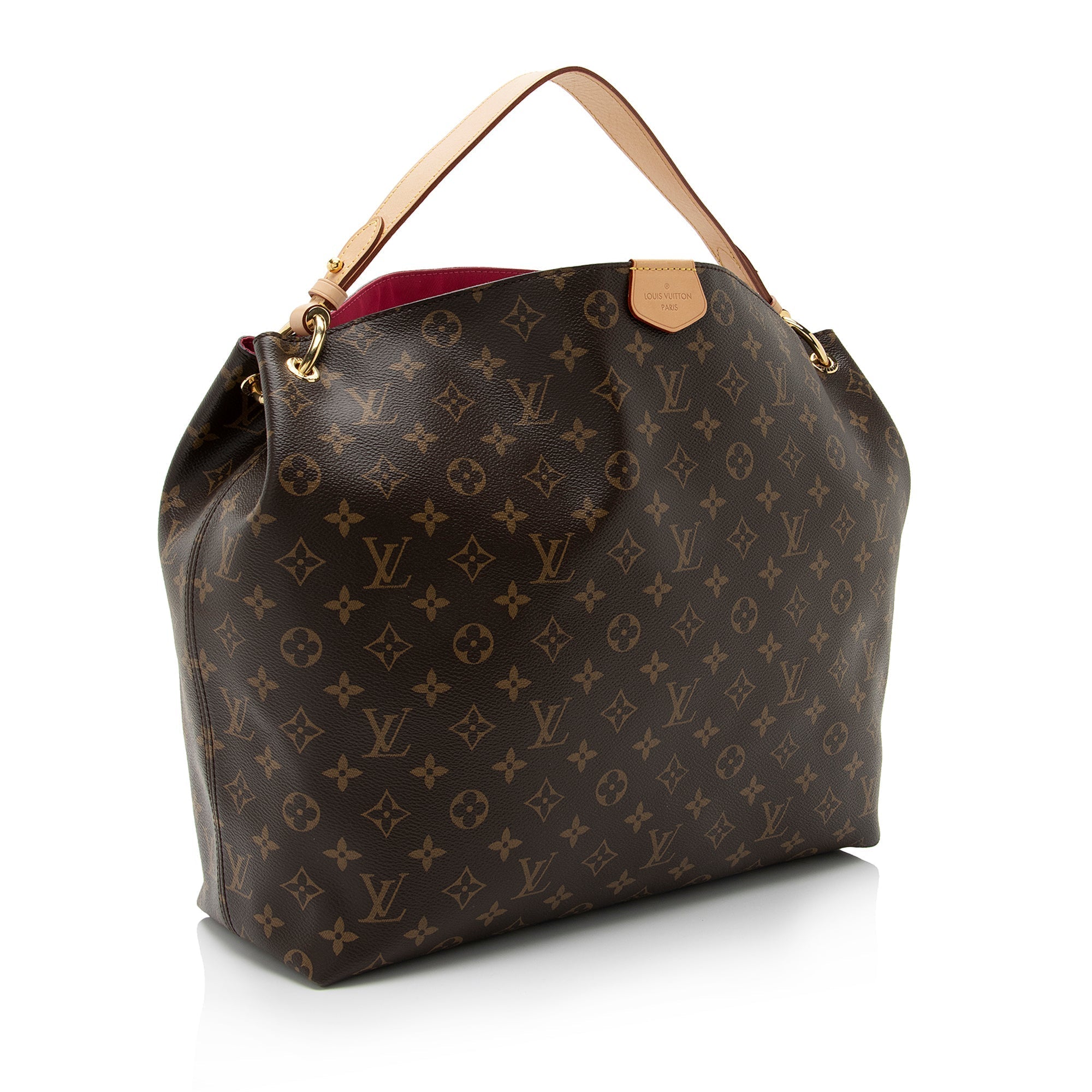 Louis Vuitton Monogram Canvas Graceful MM Hobo (SHF-fP3H5t)