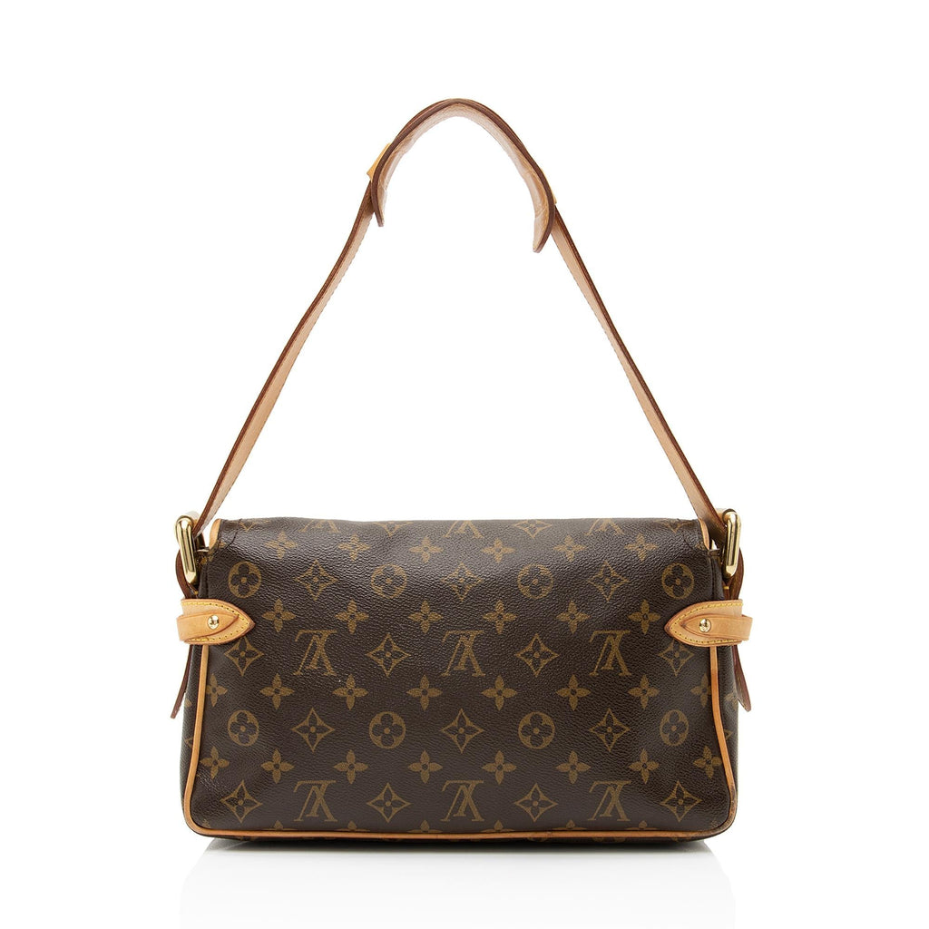 Louis Vuitton Monogram Canvas Hudson PM Shoulder Bag (SHF-23168)