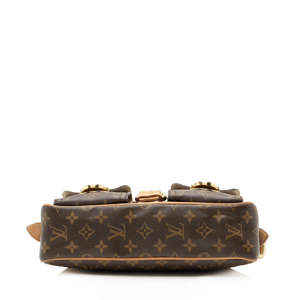 Louis Vuitton Monogram Canvas Hudson PM Shoulder Bag (SHF-23168)