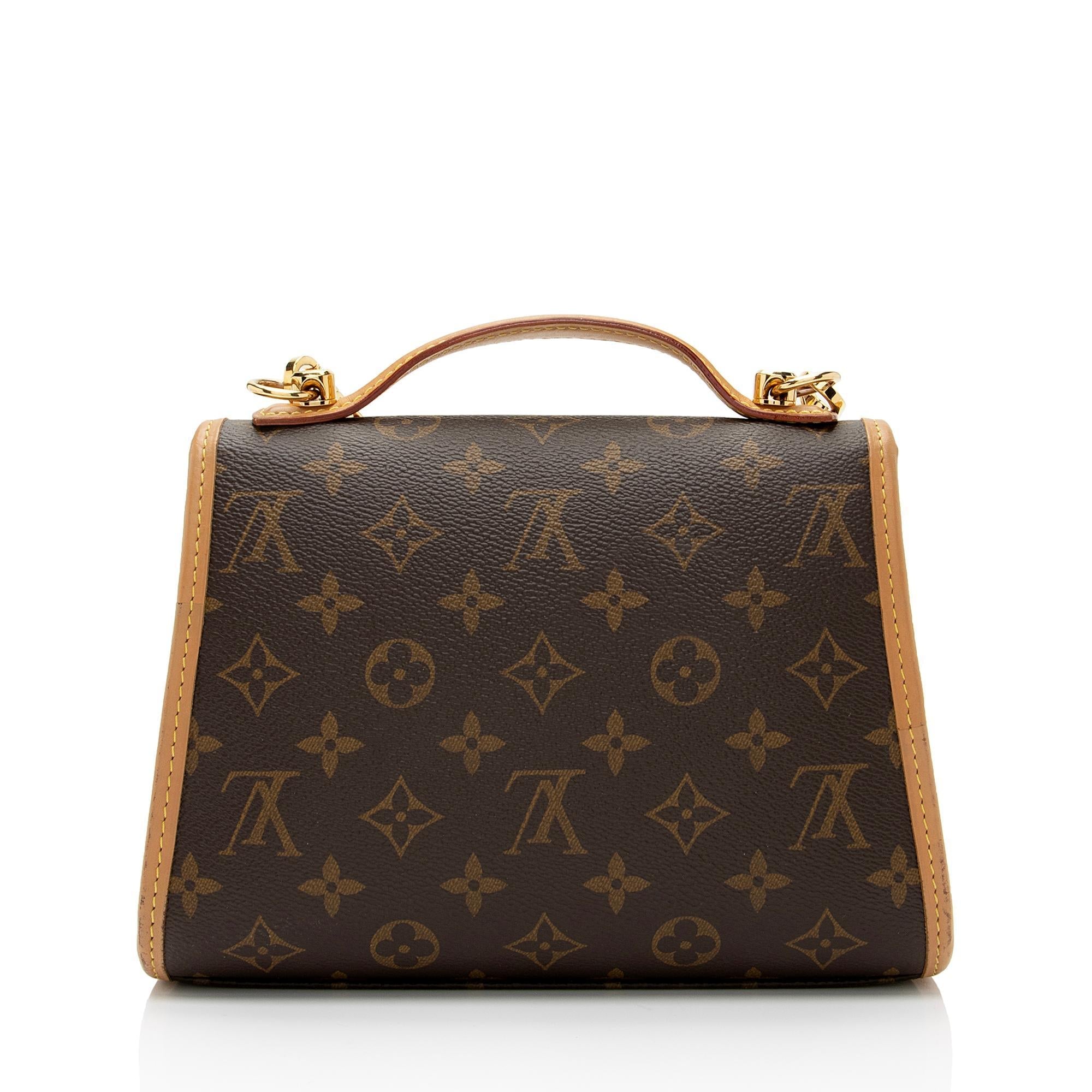 Louis Vuitton Monogram Canvas IVY Satchel (SHF-yjbIDd)