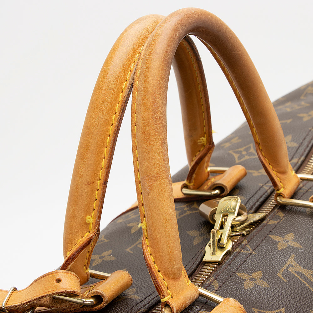 Louis Vuitton Monogram Canvas Keepall 55 Duffle Bag (SHF-22928)