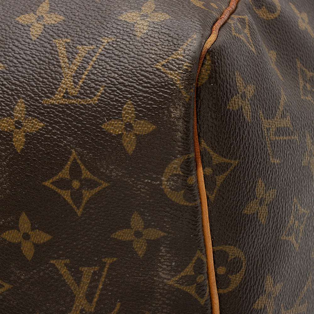 Louis Vuitton Monogram Canvas Keepall 55 Duffle Bag (SHF-22928)