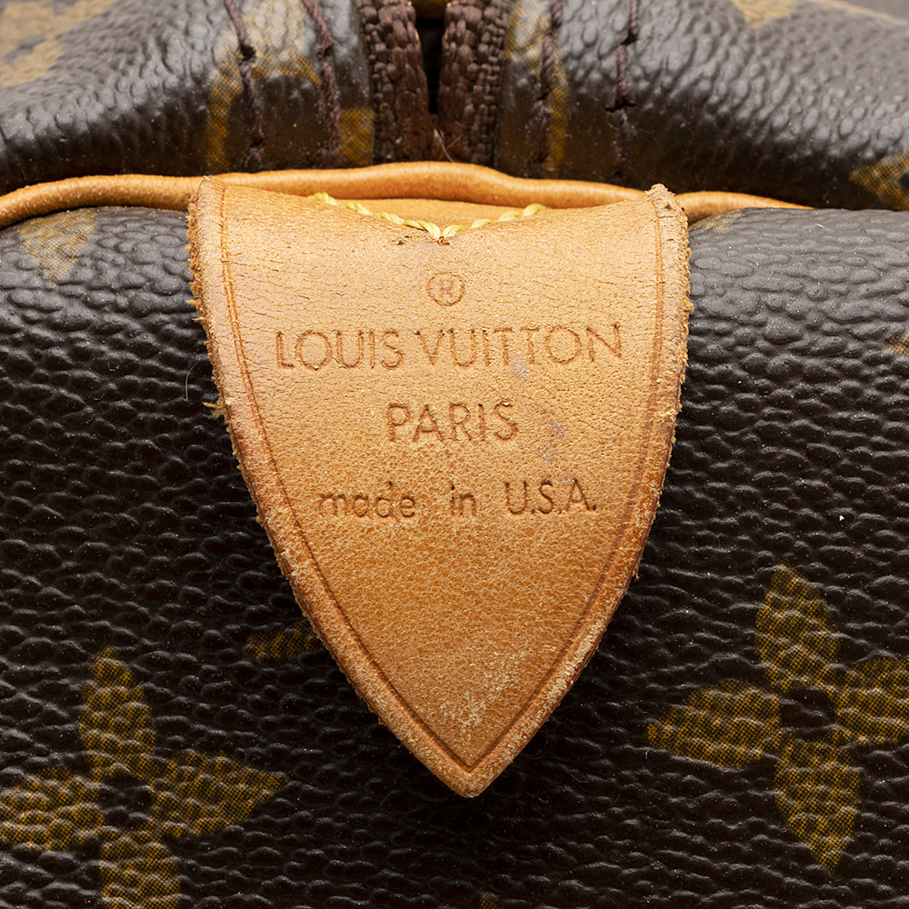 Louis Vuitton Monogram Canvas Keepall 55 Duffle Bag (SHF-22928)