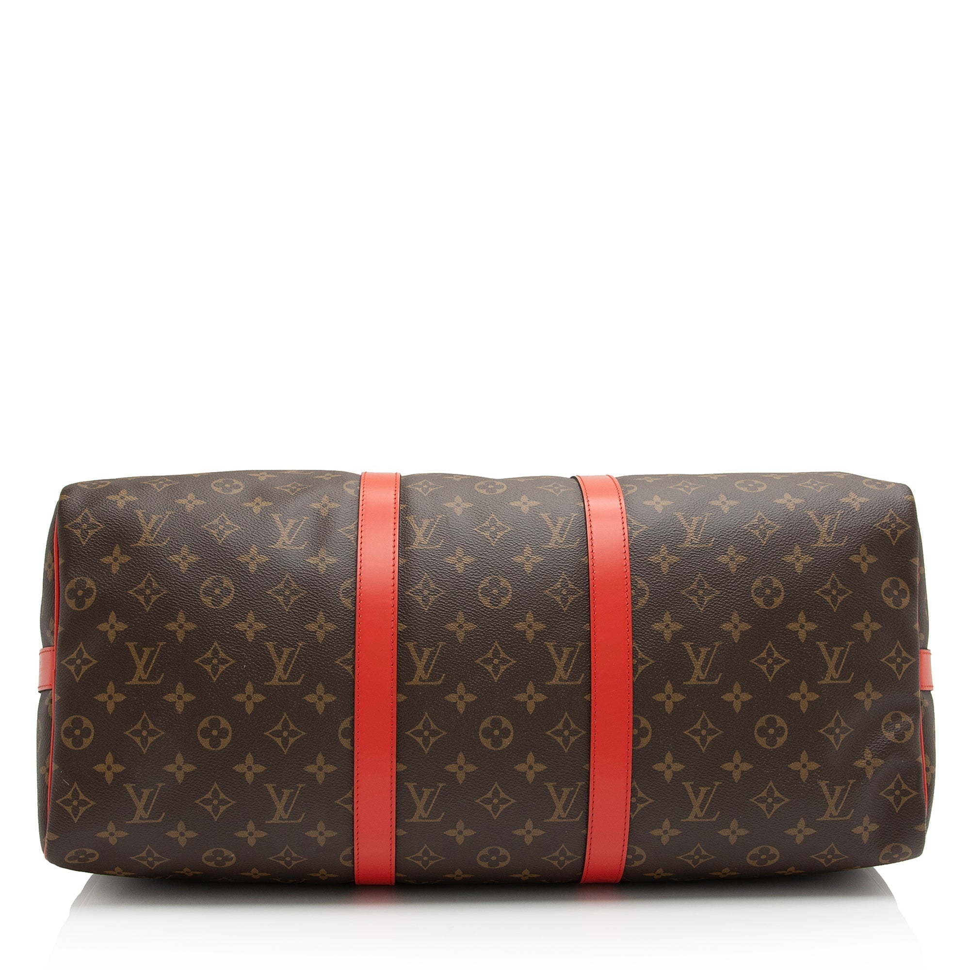 Louis Vuitton Monogram Canvas Keepall Bandouliere 50 Duffle Bag (SHF-23912)