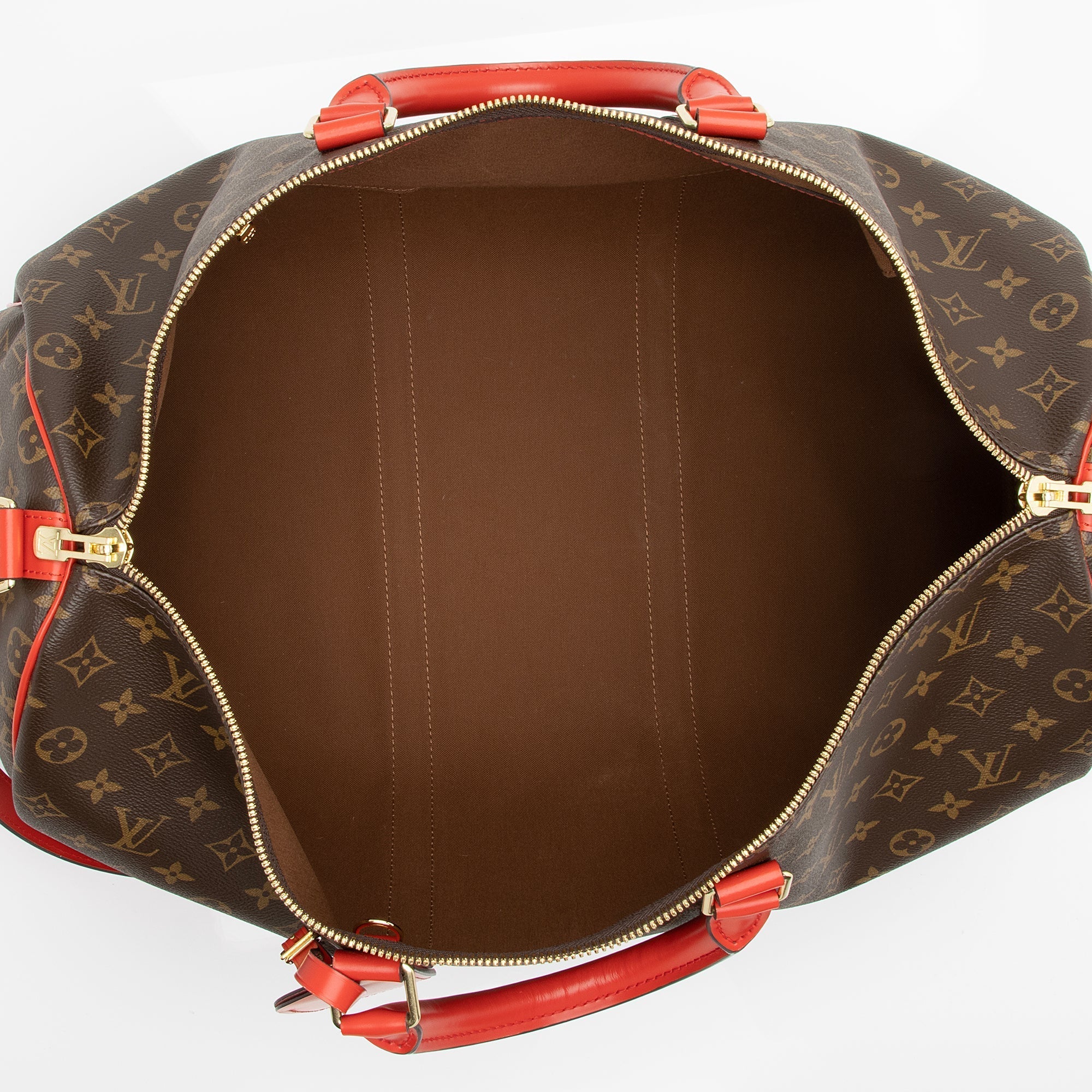 Louis Vuitton Monogram Canvas Keepall Bandouliere 50 Duffle Bag (SHF-23912)