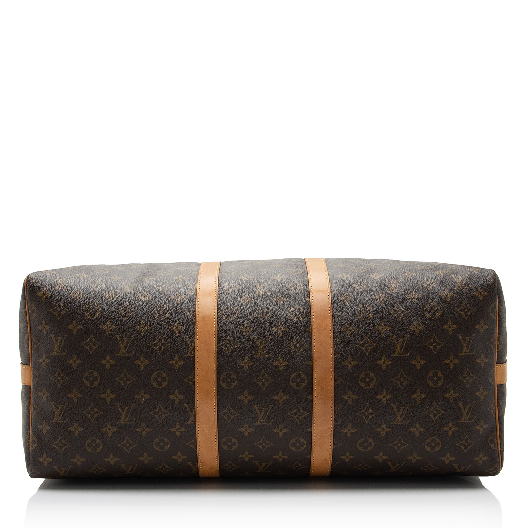 Louis Vuitton Monogram Canvas Keepall Bandouliere 55 Duffle Bag