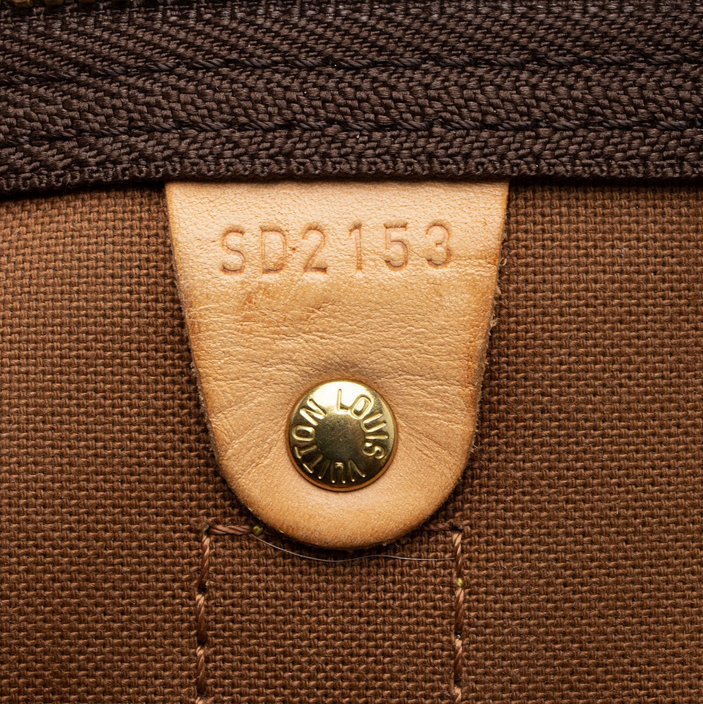 Louis Vuitton Monogram Canvas Keepall Bandouliere 55 Duffle Bag