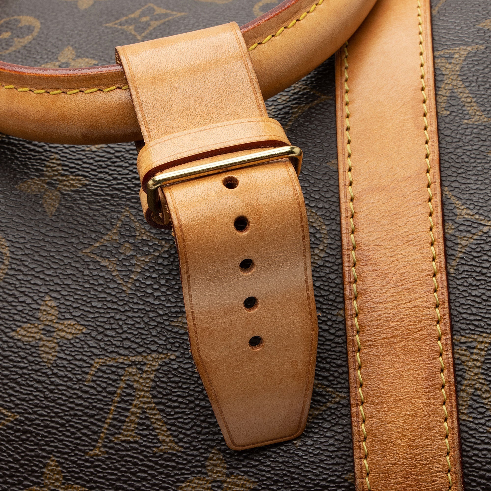 Louis Vuitton Monogram Canvas Keepall Bandouliere 55 Duffle Bag