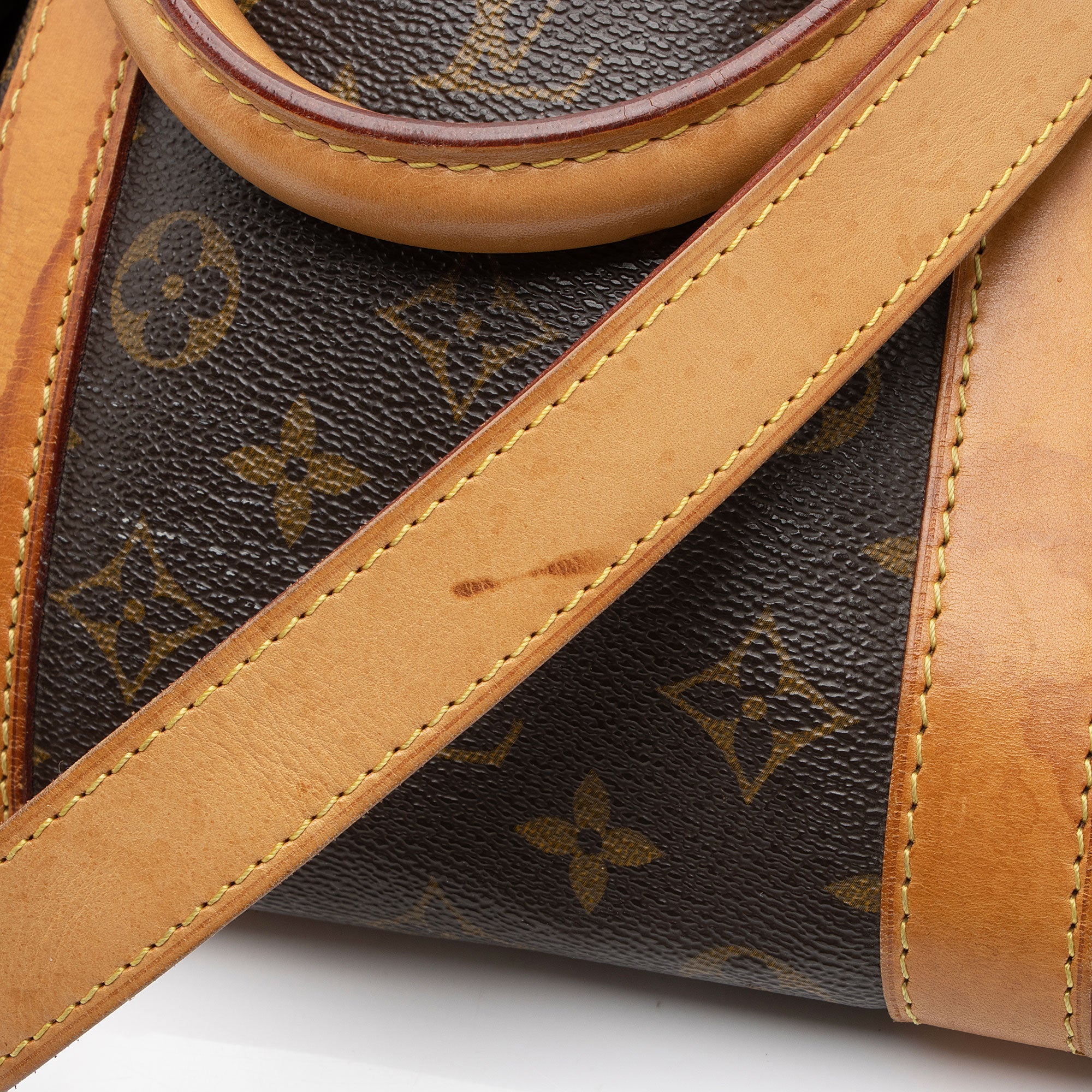 Louis Vuitton Monogram Canvas Keepall Bandouliere 55 Duffle Bag