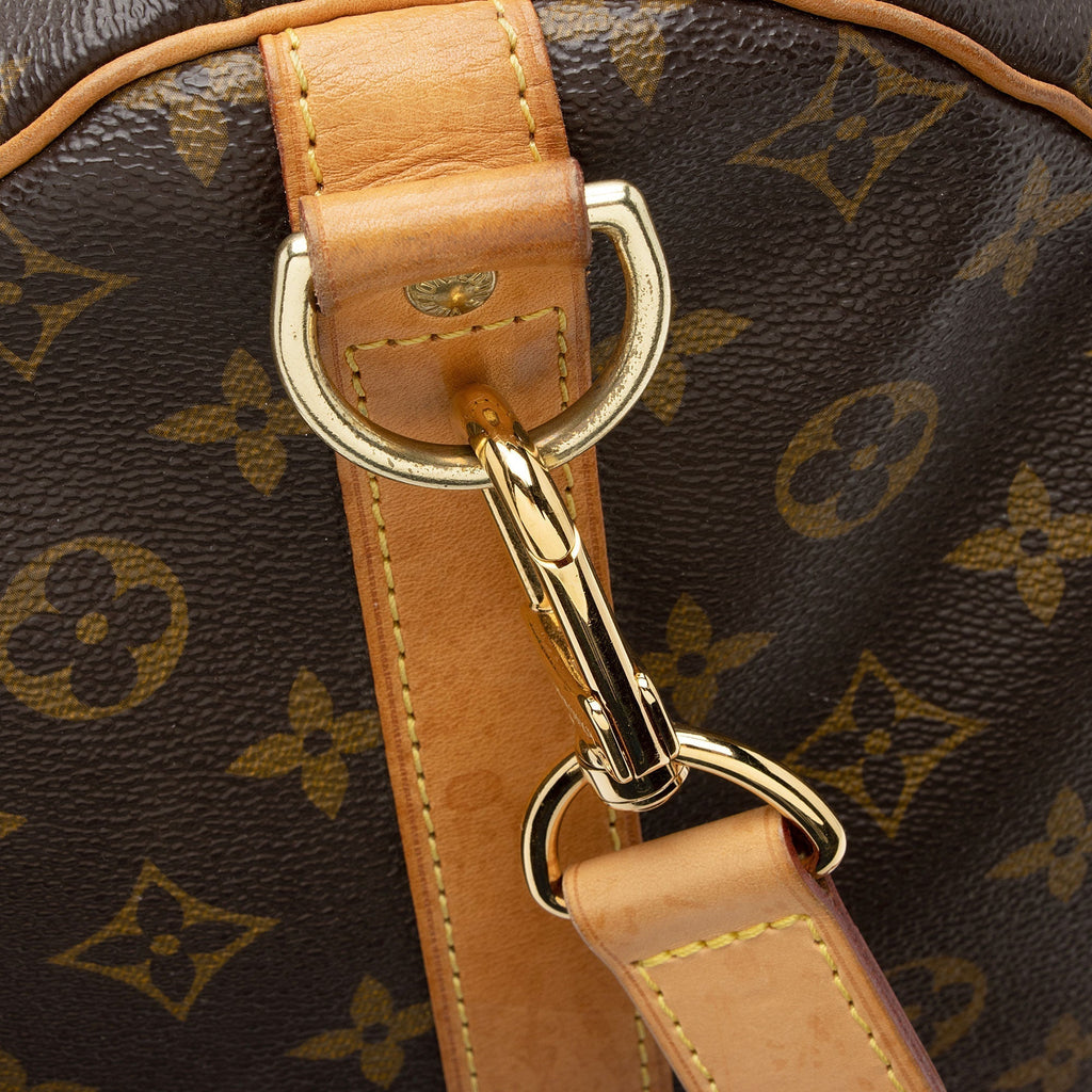 Louis Vuitton Monogram Canvas Keepall Bandouliere 55 Duffle Bag