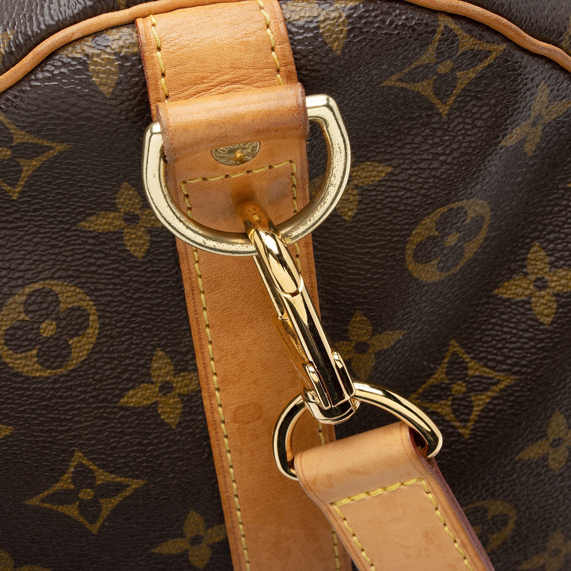 Louis Vuitton Monogram Canvas Keepall Bandouliere 55 Duffle Bag