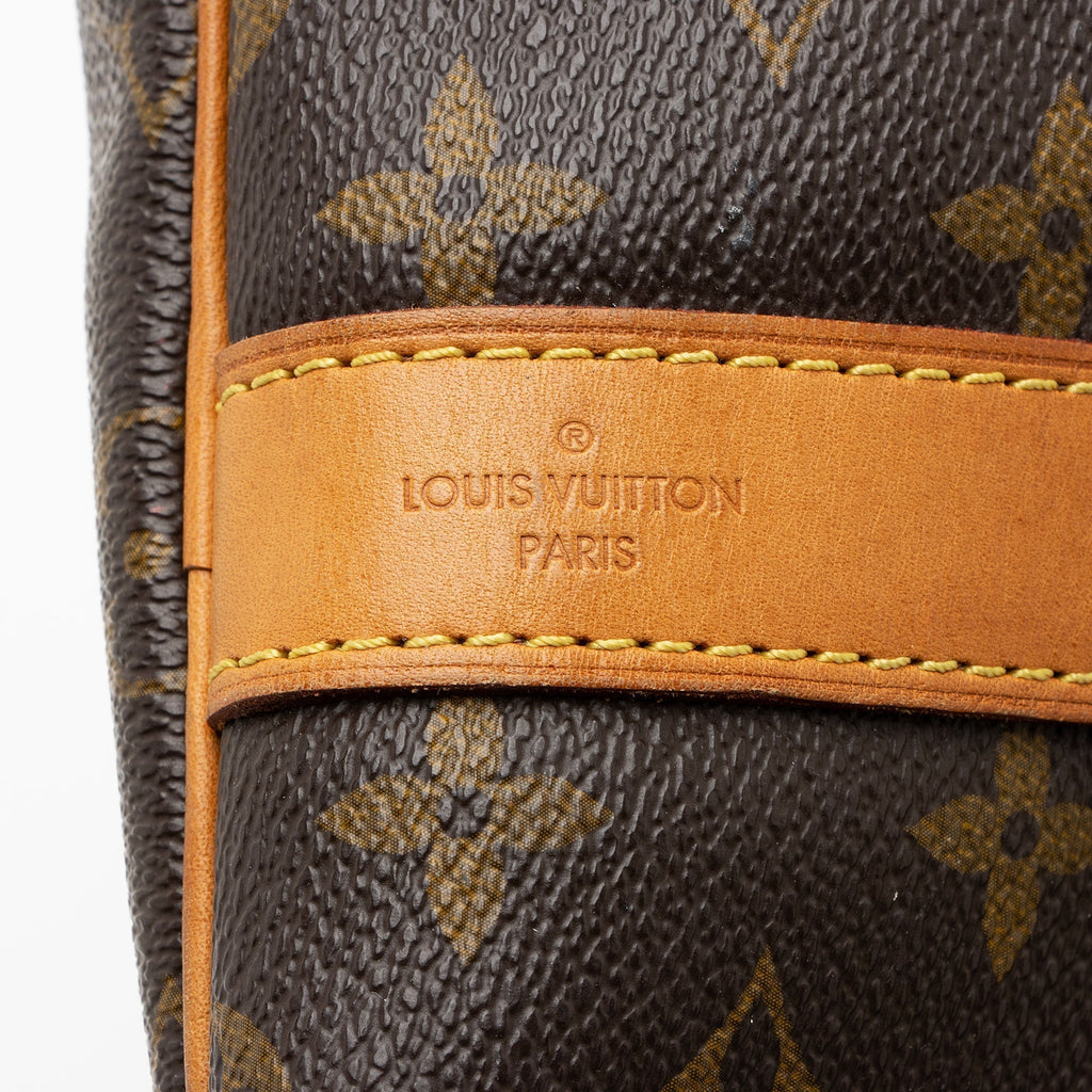 Louis Vuitton Monogram Canvas Keepall Bandouliere 55 Duffle Bag