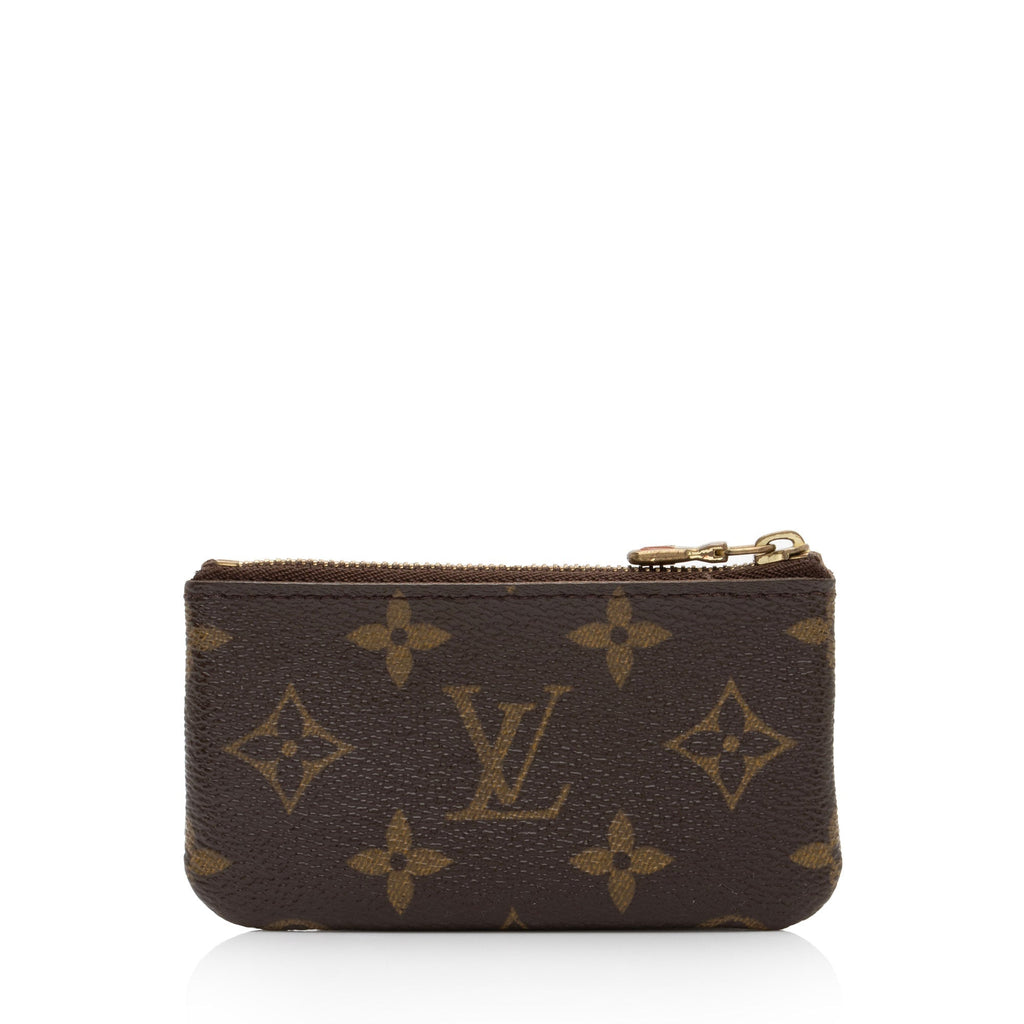 Louis Vuitton Monogram Canvas Key Pouch (SHF-O52URB)