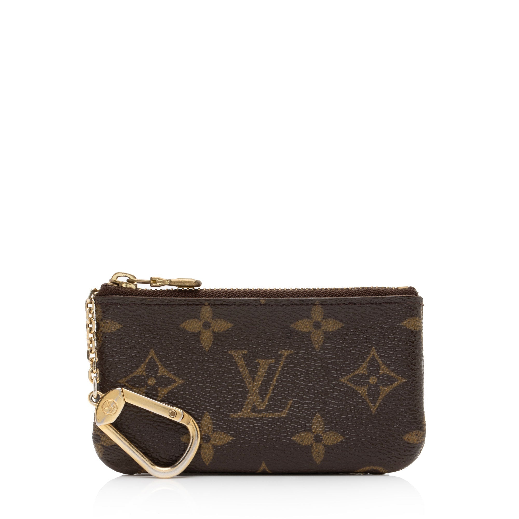 Louis Vuitton Monogram Canvas Key Pouch (SHF-O52URB)