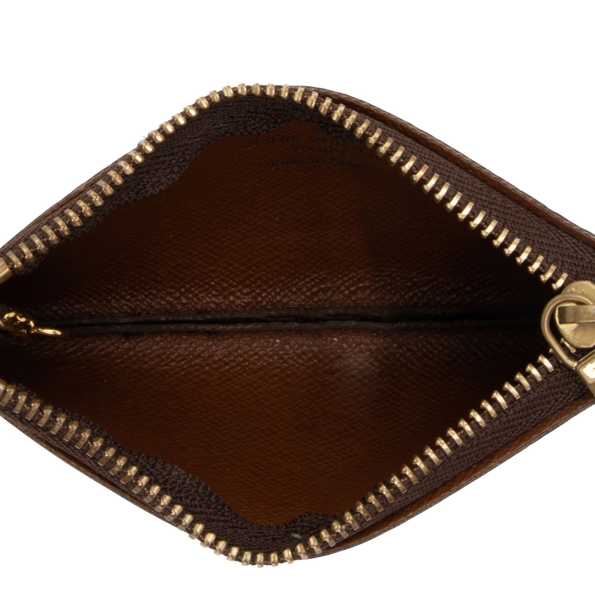 Louis Vuitton Monogram Canvas Key Pouch (SHF-O52URB)
